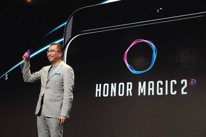 El Honor Magic 2 esconde las cámaras traseras y frontales en un sistema deslizante