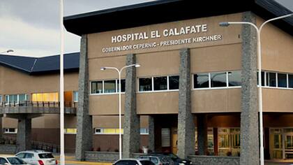 El hospital de El Calafate, como las represas