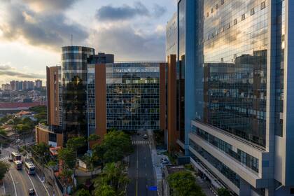 El Hospital Israelita Albert Einstein, en Morumbí