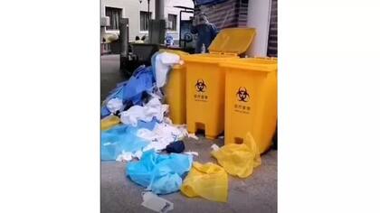 El hospital tiene dificultades para deshacerse de los residuos médicos