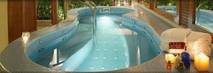 El hotel cuenta con pileta y spa. Foto: gentileza inmobiliaria Ana Simeone