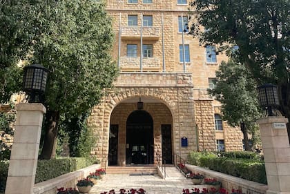 El hotel donde se aloja Javier Milei en Israel