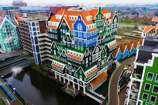 Este hotel parece haber sido hecho con piezas de Lego y en el interior guarda una sorpresa