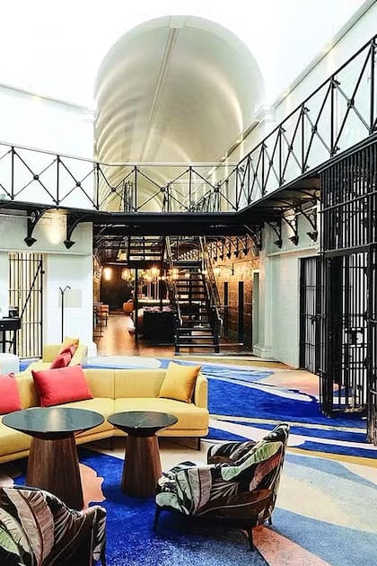 El hotel Interlude se construyó en el sitio de la antigua División B de la Prisión de Su Majestad de Pentridge