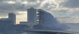 Demolieron en segundos un emblemático hotel de Miami para construir un nuevo complejo de lujo