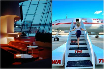 El Hotel TWA es un verdadero viaje a la década de 1960