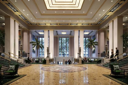 El hotel Waldorf Astoria de Nueva York, uno de los más reconocidos por su lujo.