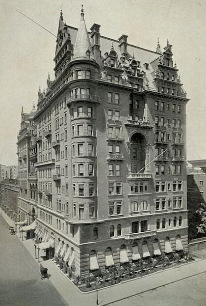 El hotel Waldorf en Nueva York