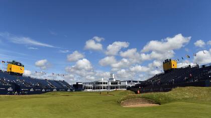 El hoyo 18 del Royal Birkdale Golf Club; desde el jueves, escenario del British Open