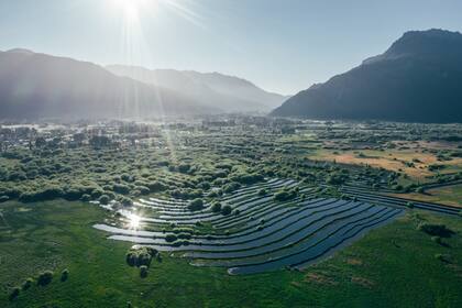 El Hoyo, una de las localidades del Corredor de los Andes