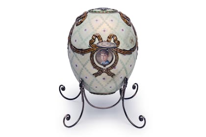 El Huevo de la Orden de San Andrés, el último huevo que la emperatriz María Fiodorovna recibió