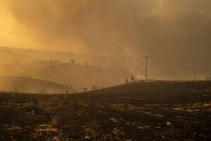 Impactantes imágenes: Grecia vuelve a arder con tres grandes incendios fuera de control