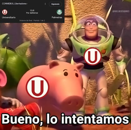 El humor de los hinchas de Universitario de Perú