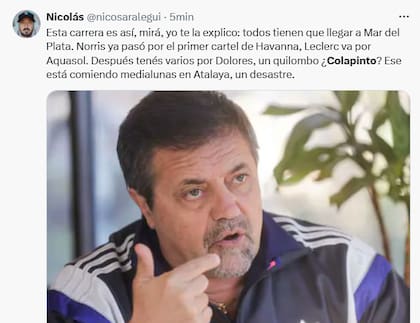 El humor de los usuarios para explicar la carrera de la Fórmula 1