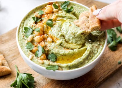 El humus ayuda a disminuir el riesgo de contraer algunas enfermedades como el cáncer de colon