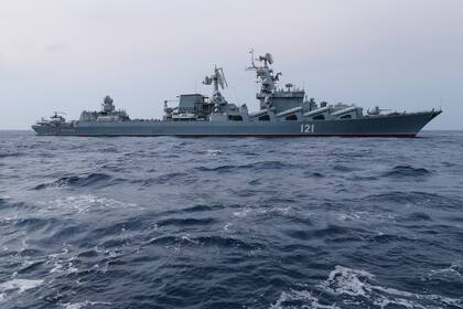 El hundimiento del crucero misilístico Moskva fue uno de los grandes hitos de la guerra de parte de Ucrania  