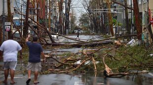 El huracán "María" deja al menos un muerto en su paso por Puerto Rico