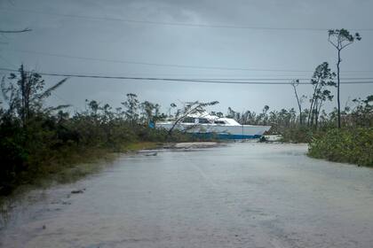 Las islas de Bahamas, inundadas tras la tormenta