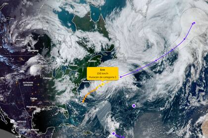 El huracán Erin llegó a ser el más poderoso de la temporada 2025