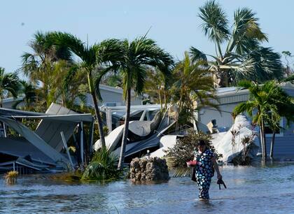 El huracán Ian fue uno de los más fuertes que tuvo Florida en sus tierras