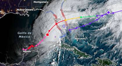 El huracán Milton tocará tierra en Florida el jueves por la madrugada; las autoridades habilitaron refugios para que las personas vayan con sus mascotas a esperar a que pase el fenómeno climático