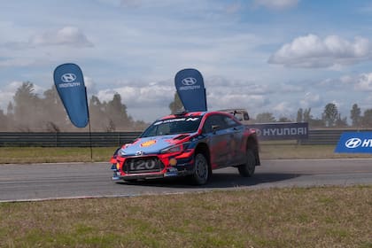 El Hyundai i20 Coupé WRC, en La Fortaleza