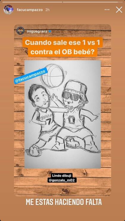 El ida y vuelta entre Migue y Facu