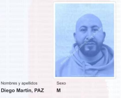 El identikit de Diego Martín Paz