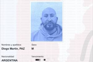 El identikit de Diego Martín Paz, quien desmintió al ministerio en vivo.