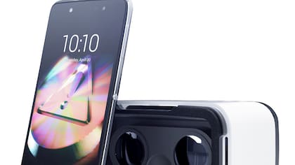 El Idol 4, de Alcatel, viene con un visor de realidad virtual
