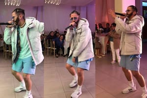 El imitador de Bad Bunny (Captura video)