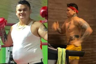 Impactante. Cómo logró el Chino Maidana bajar 30 kilos y cambiar su físico