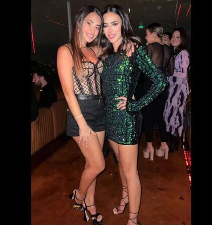 El impactante look todo Gucci de Antonela Roccuzzo en el cumpleaños de Neymar