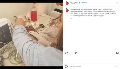 El impresionante posteo de Lizy Tagliani