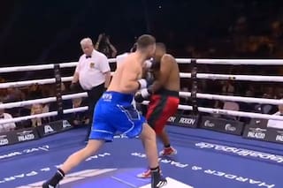 Impresionante: Viktor Jurk noqueó a Edwin Castillo a los cinco segundos
