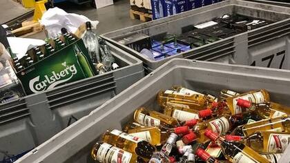 El impuesto al alcohol en Noruega es muy alto, por lo que es uno de los principales bienes de contrabando