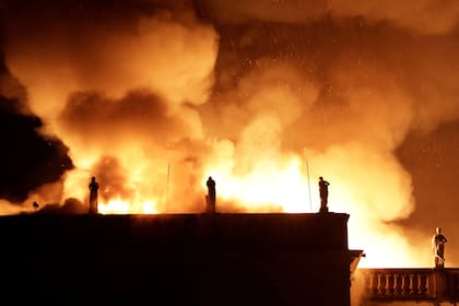 El incendio en el Museo Nacional de Río de Janeiro, en Brasil generó la pérdida de millones de obras