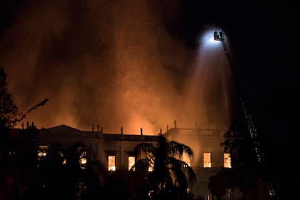 El incendio en el Museo Nacional de Río de Janeiro, en Brasil generó la pérdida de millones de obras