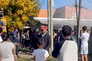 El incendio llamó la atención de todos los vecinos de la zona