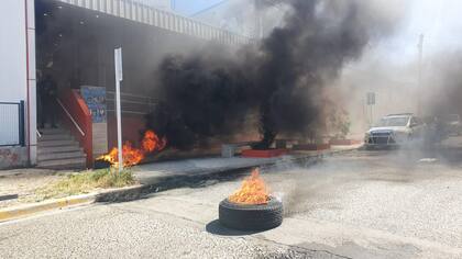 El incendio provocado por los familiares