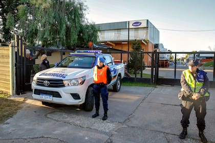 El incidente ocurrió en el predio de la empresa Diversey Lever que fabrica productos de limpieza