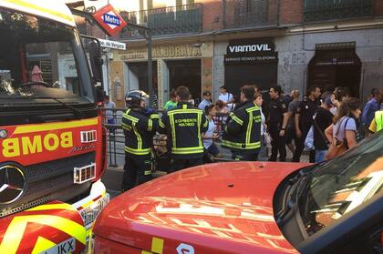 El incidente tuvo lugar esta mañana; doce personas fueron atendidas en la emergencia