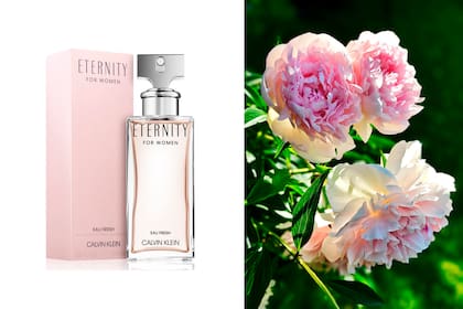 El inconfundible aroma de las peonías en este perfume ya clásico de Calvin Klein