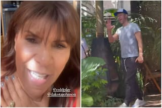 Anamá Ferreira se encontró con Chris Martin en un restaurante y tuvo una inesperada reacción