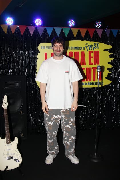 El influencer Martín Cirio tampoco se quiso perder el preestreno