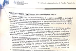 El informe del gobierno de Alberto Fernández que alertó sobre el descontrol de los fondos y ahora tiene Milei