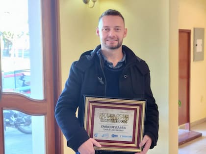 El ingeniero químico de 38 años, Enrique Barra
