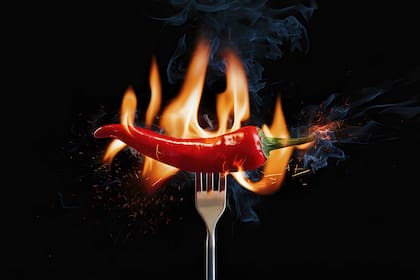 El ingrediente picante capsaicina exacerba el dolor y el ardor abdominal en personas con problemas digestivos