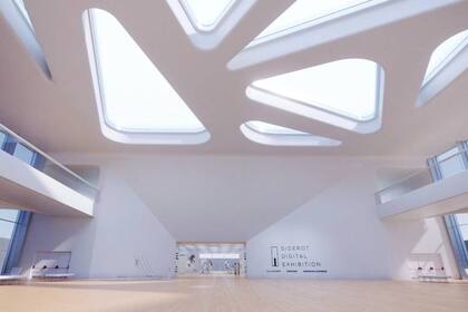 El ingreso a Diderot Digital Exhibition, una muestra virtual recorrible en 360º