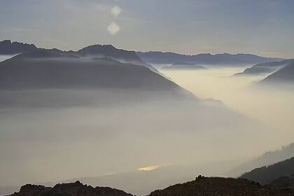 El ingreso de un frente frío con fuertes ráfagas podría incrementar el comportamiento del fuego